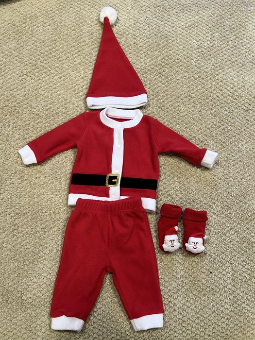 Новорічний костюм на хлопчика 0-3 місяці
