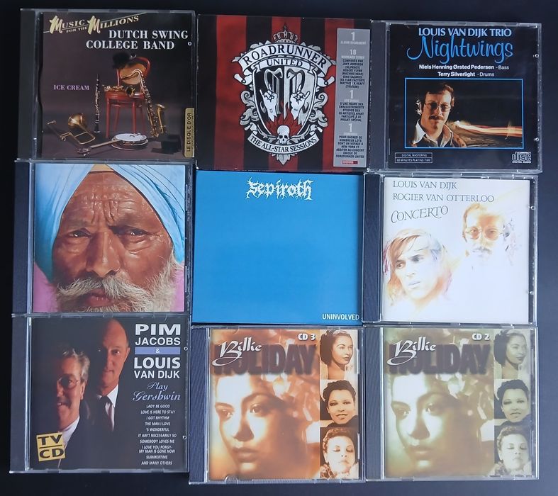 CDs Rock Pop Metal Jazz Classic