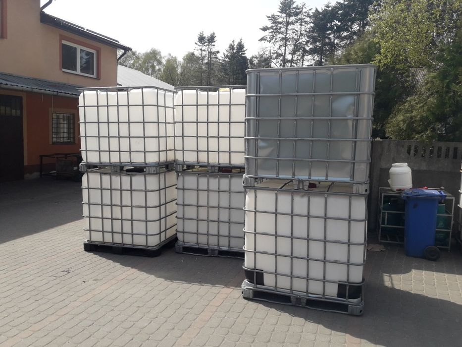 Zbiornik 1000l pojemnik 1000 paletopojemnik mauser