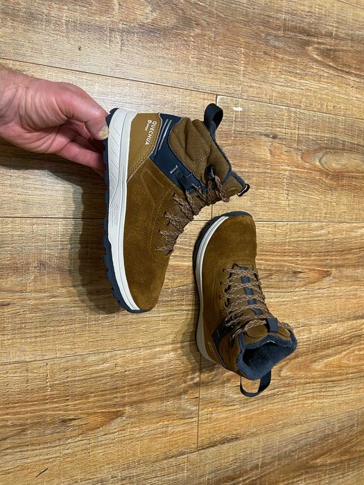 Ботинки детские термо сапожки зимние черевики на мальчика Quechua р.35