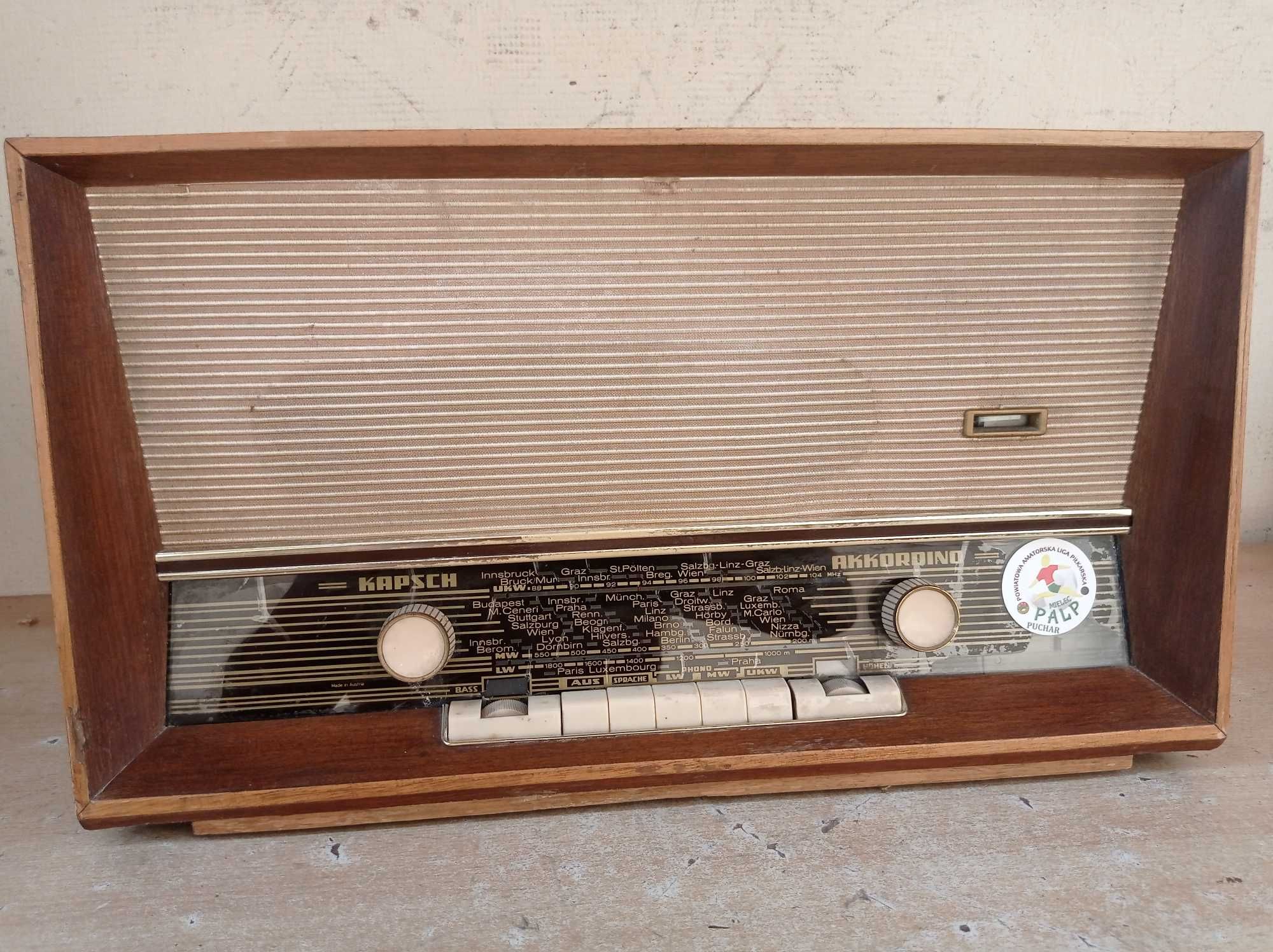 Akkordino Phono-Kapsch -1962 -GRA - stare radio