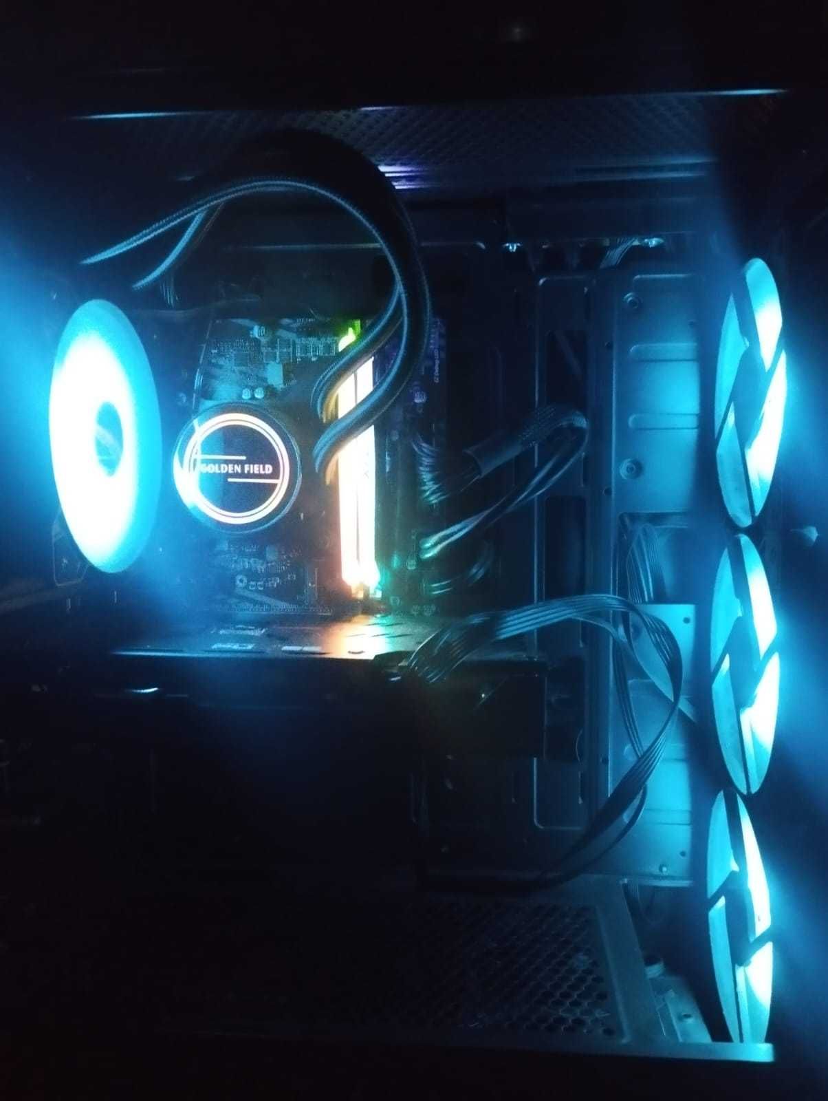 Negociável - Vendo PC GAMING I5 10600K - 16GB - RX6600XT 8G