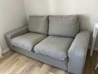 Sofa 2 lugares ikea cinzento