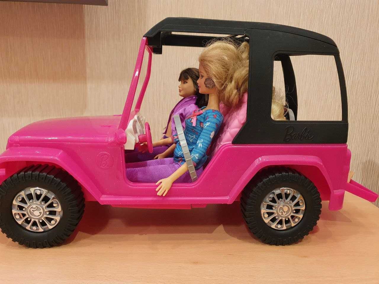 Барби Автомобиль для сестер розовый джип, Барби Учитель музыки Barbie