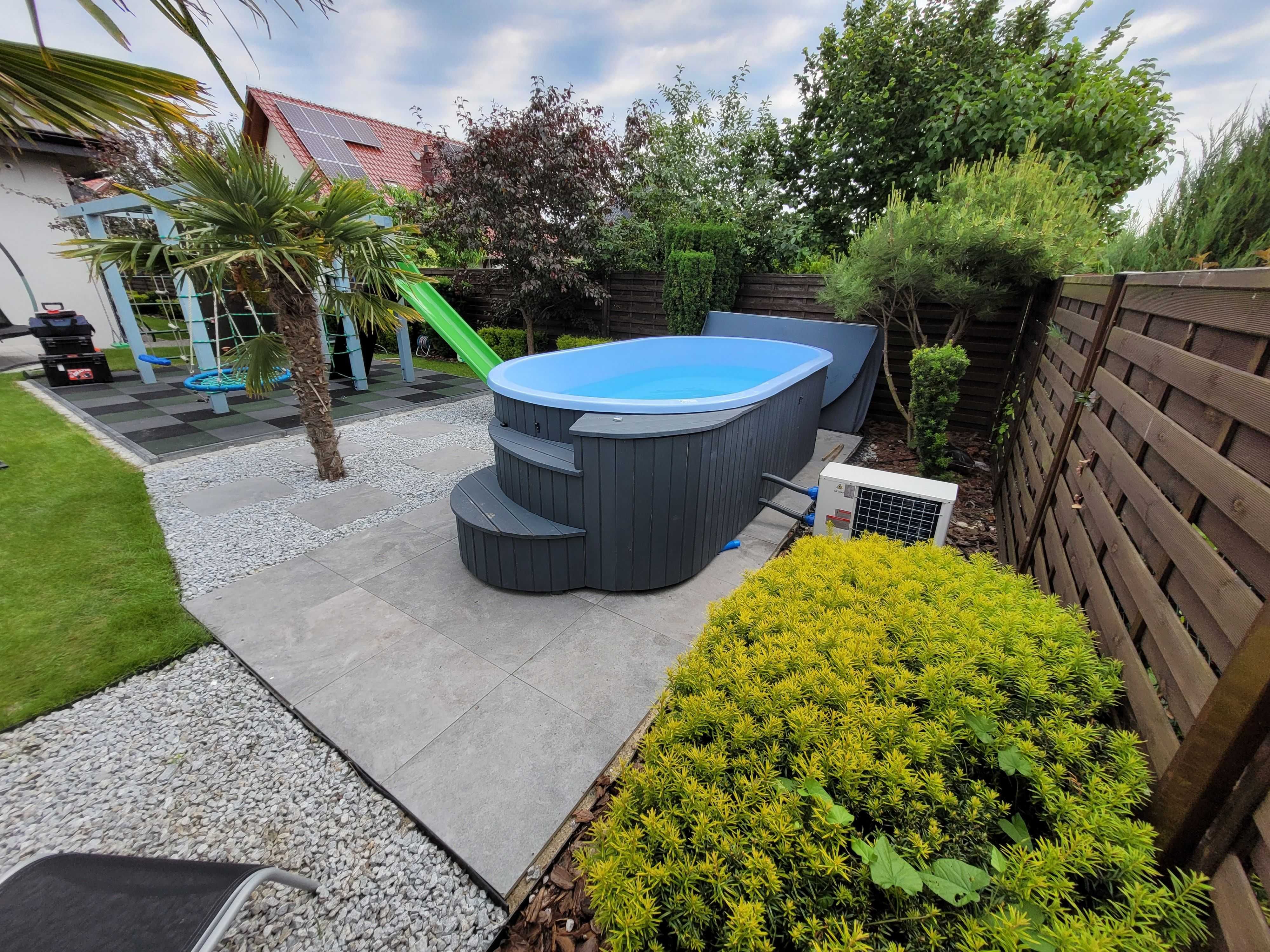Basen wolnostojący - basen z przeciwprądem - basen z jacuzzi - raty 0%