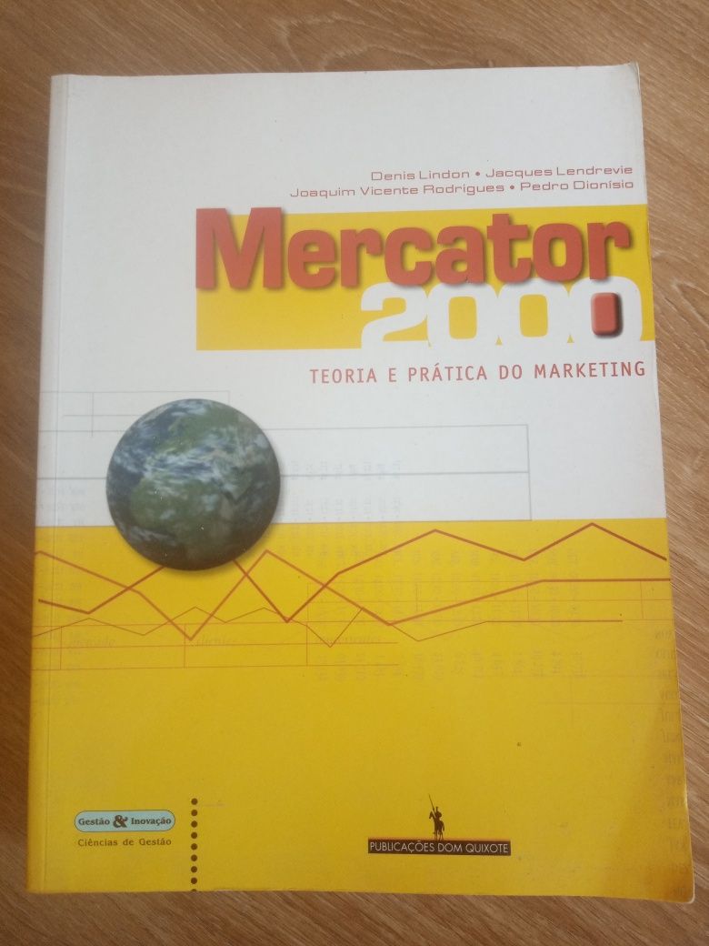 Livro mercator 2000 teoria e prática do marketing de Denis Lindon