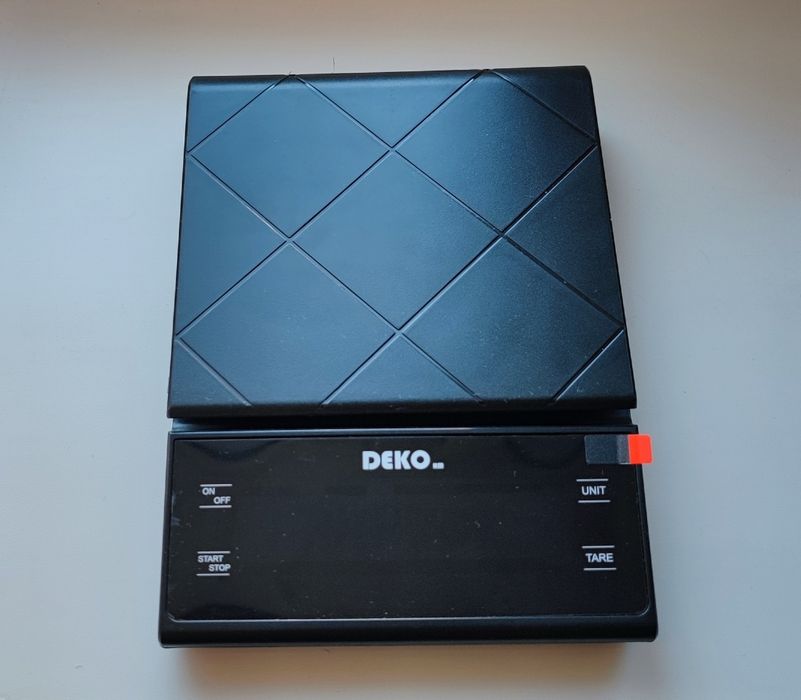 Кухонні ваги Deko, з таймером і гумовим ковриком