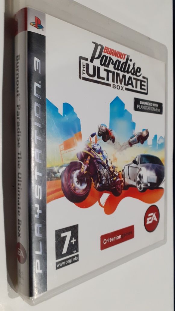 Gra PS3 BURNOUT Paradise The Ultimate Box Gry PlayStation 3 wyścigi