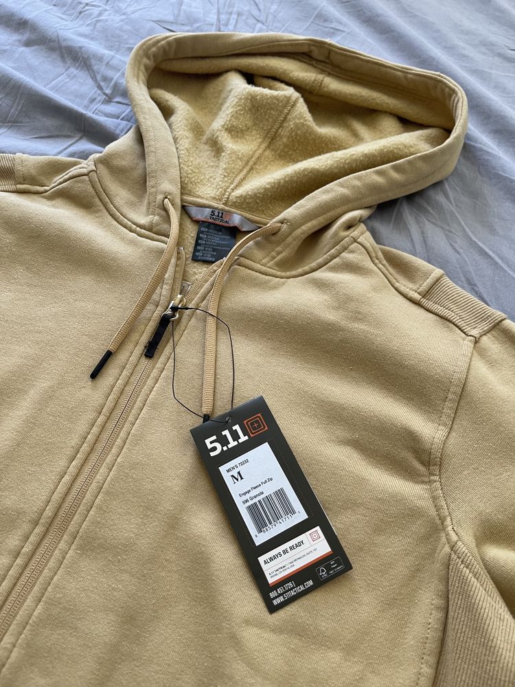 Кофта реглан худі 5.11 tactical ENGAGE FLEECE FULL ZIP розмір L,XL