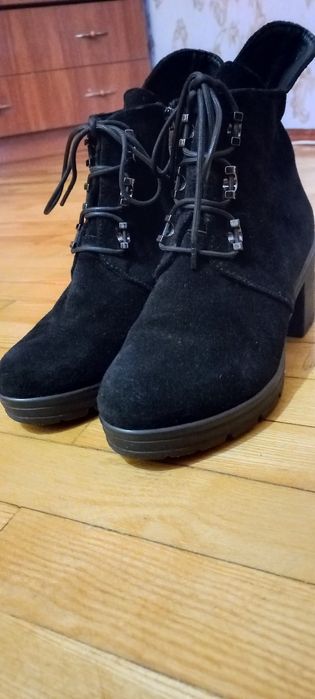 ботінки замша демісізон