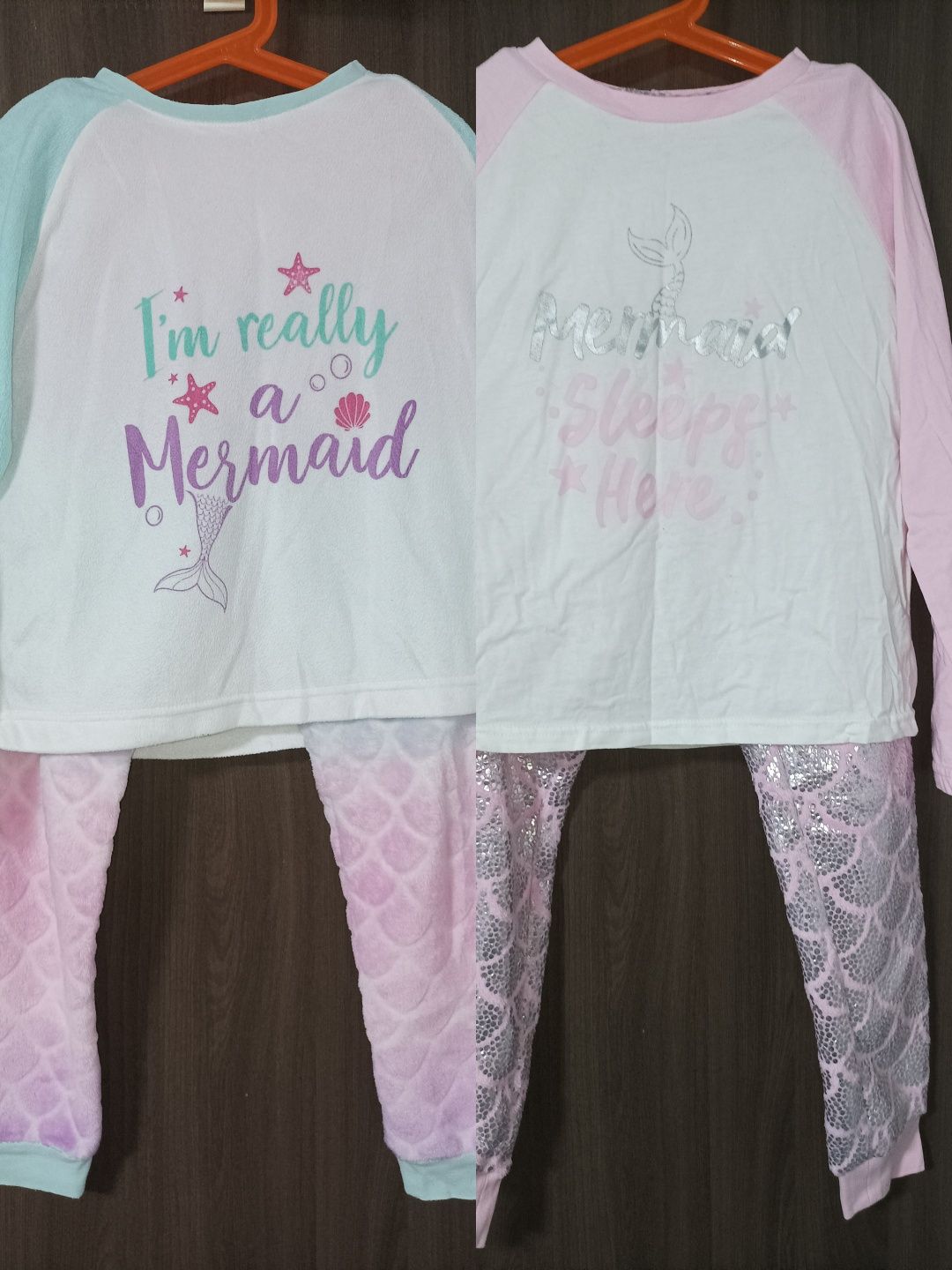 Спальный костюм,ночнушка Русалочка, Mermaid 9 и 10 лет
