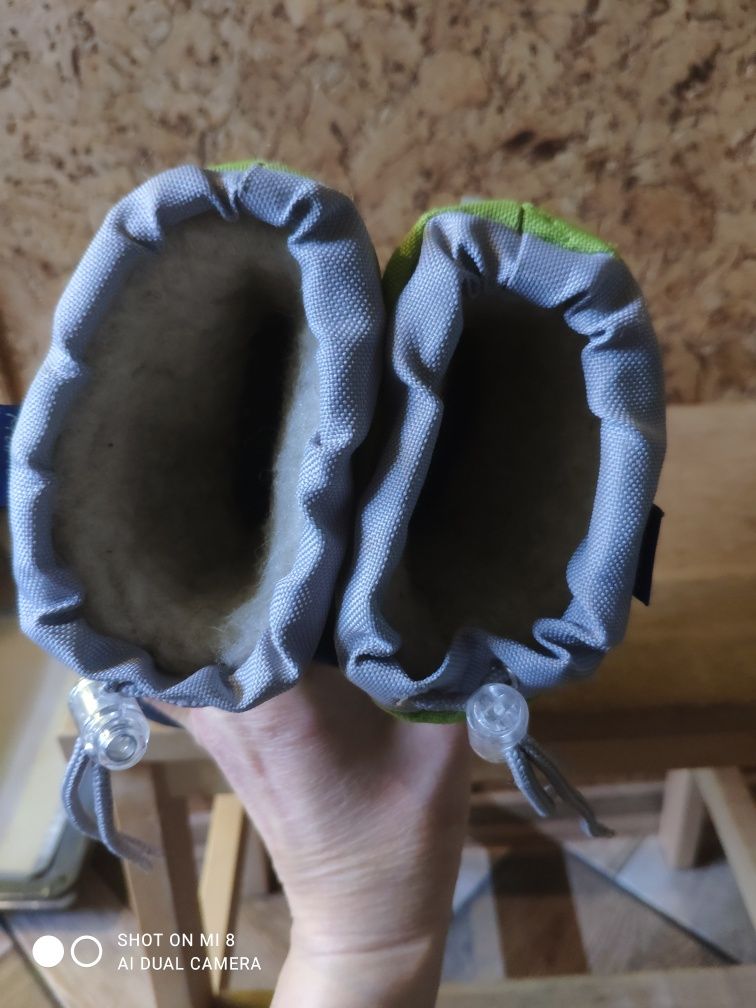 Muflon, wełna, śniegowce, buty zimowe 23/24 14,5cm