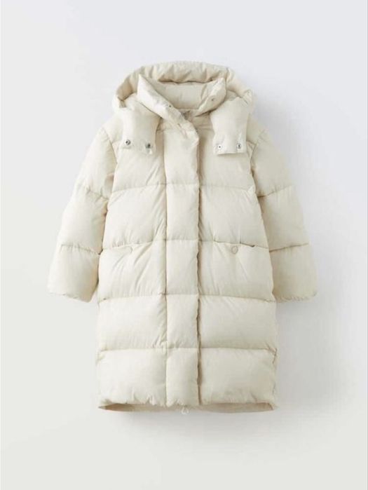 Пуховик zara зимове пальто zara куртка zara зимова зимнее пальто зара