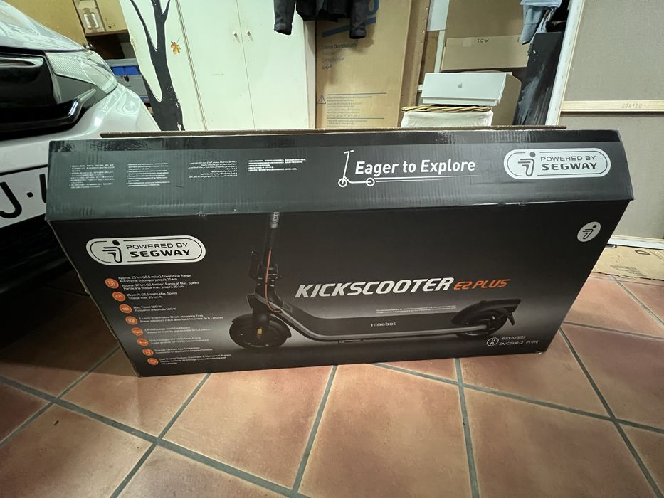 Trotinete Elétrica Segway E2 Plus