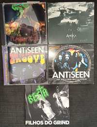 CDs Metal, doom, grind, punk
