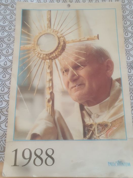Kalendarz 1988r Jan Paweł II