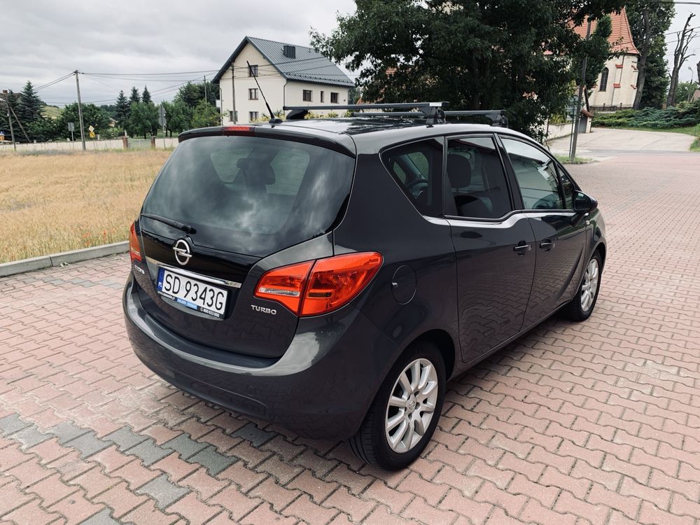 Opel Meriva Lift 1.4 Turbo Salon PL I właściciel Klima Alu bdb stan