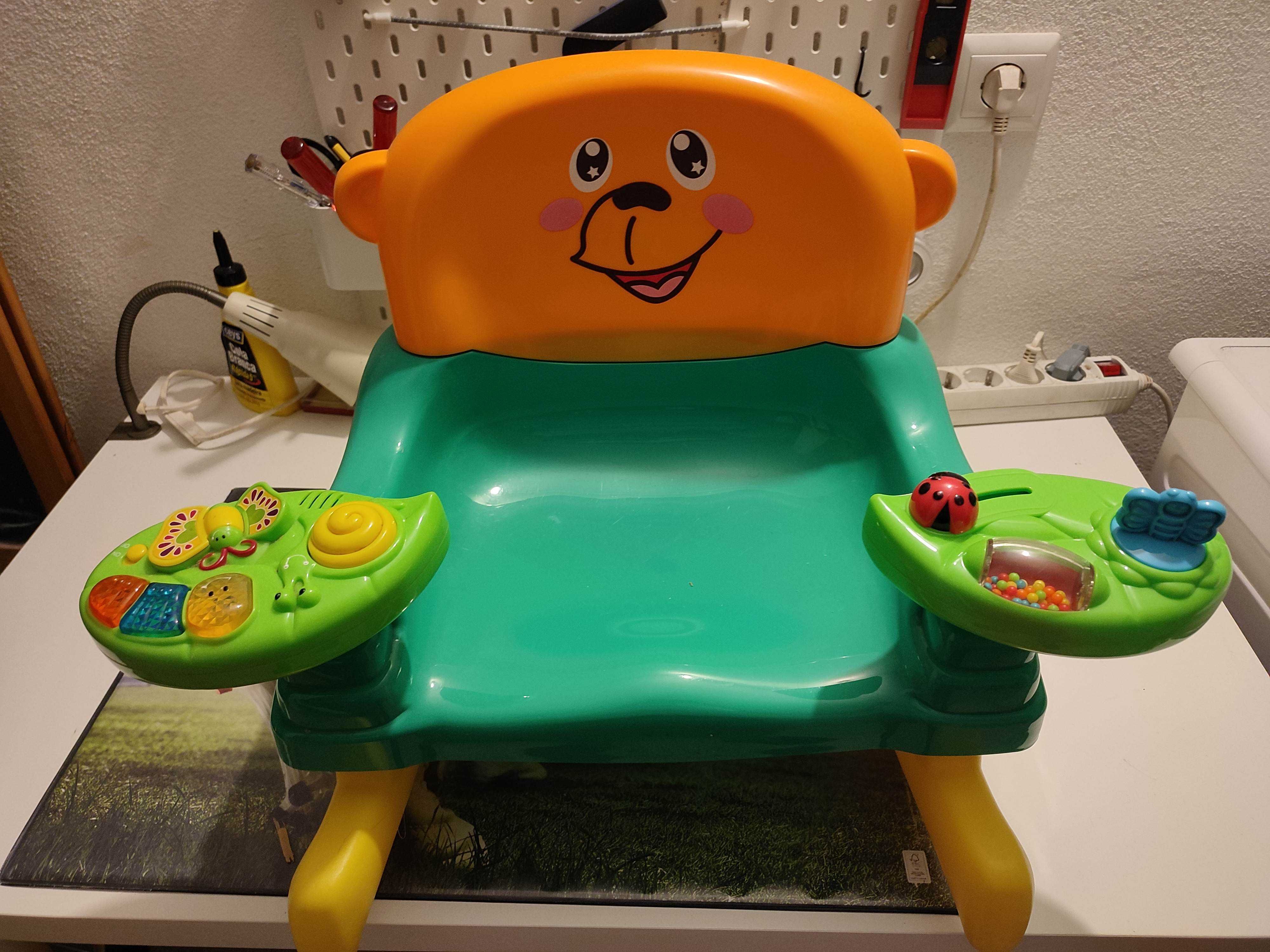 Cadeira baloiço de atividades criança