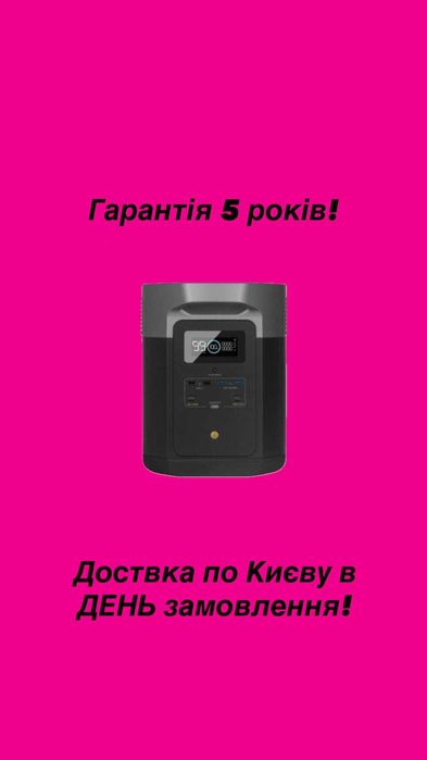 Зарядна станція EcoFlow DELTA Max 2000