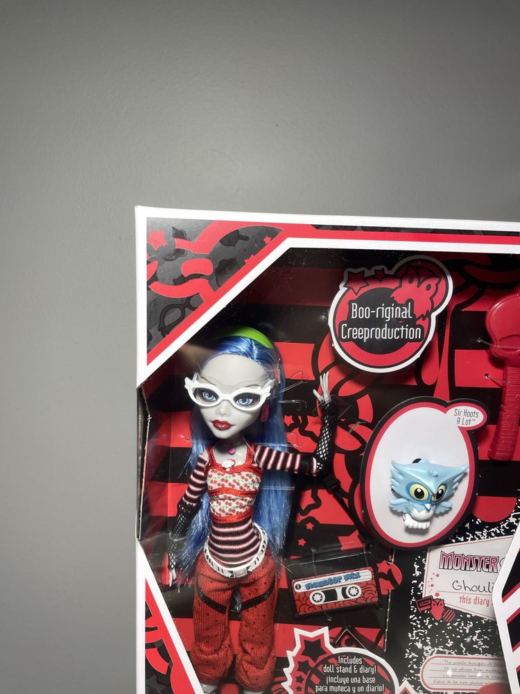 Monster High Ghoulia lalka reprodukcja boo-riginal creeproduction