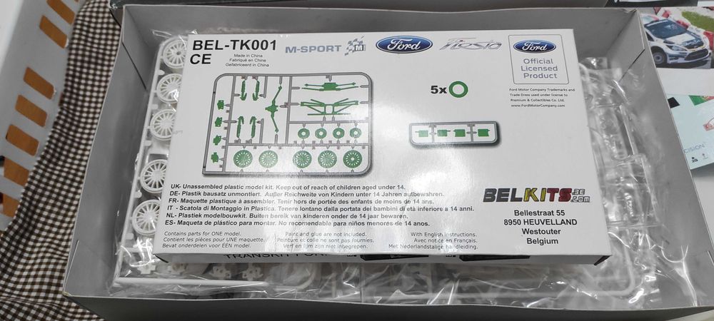 1/24 Belkits Ford Fiesta S2000 Bernardo Sousa Portugal 2010