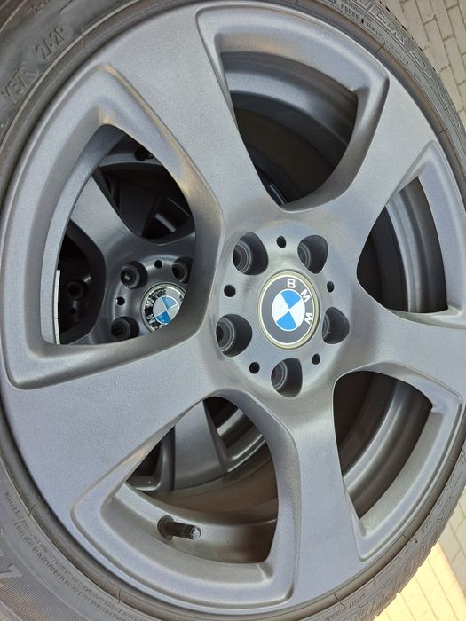 4 oryginalne grafitowe alufelgi bmw 17" 8J ET34