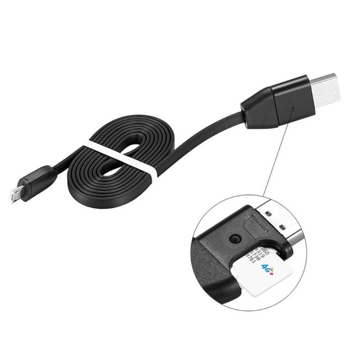 Micro GPS tracker » Inteligente » dissimulado em cabo USB