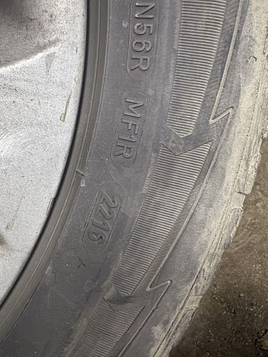 Koła zimowe bmw e60 5x120 2x opony 2024r