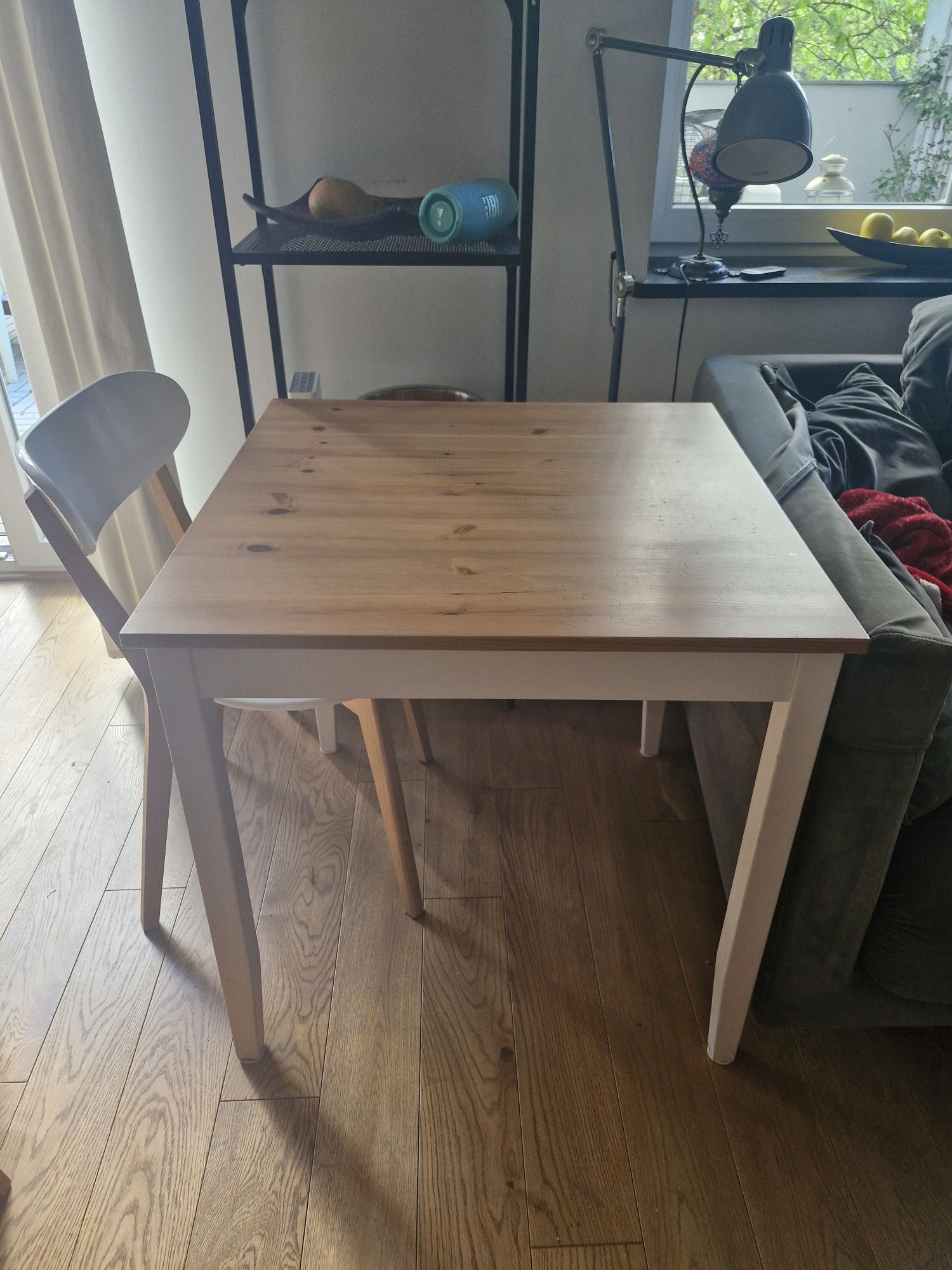 Stół Ikea Lerhamn biały