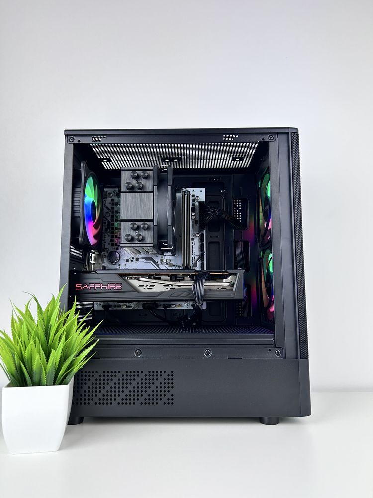 ПК Ryzen 5 5500|RX5600 XT 6GB| SSD 512ГБ|16GB DDR4| Игровой компьютер