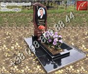Гранітні пам’ятники воїнів ЗСУ гранит полимер фото стекло керамика