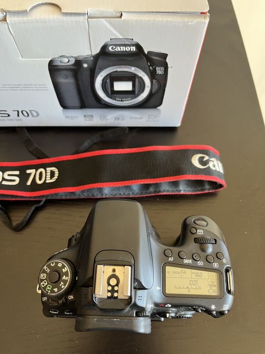 Corpo Canon 70 D - Muito estimada