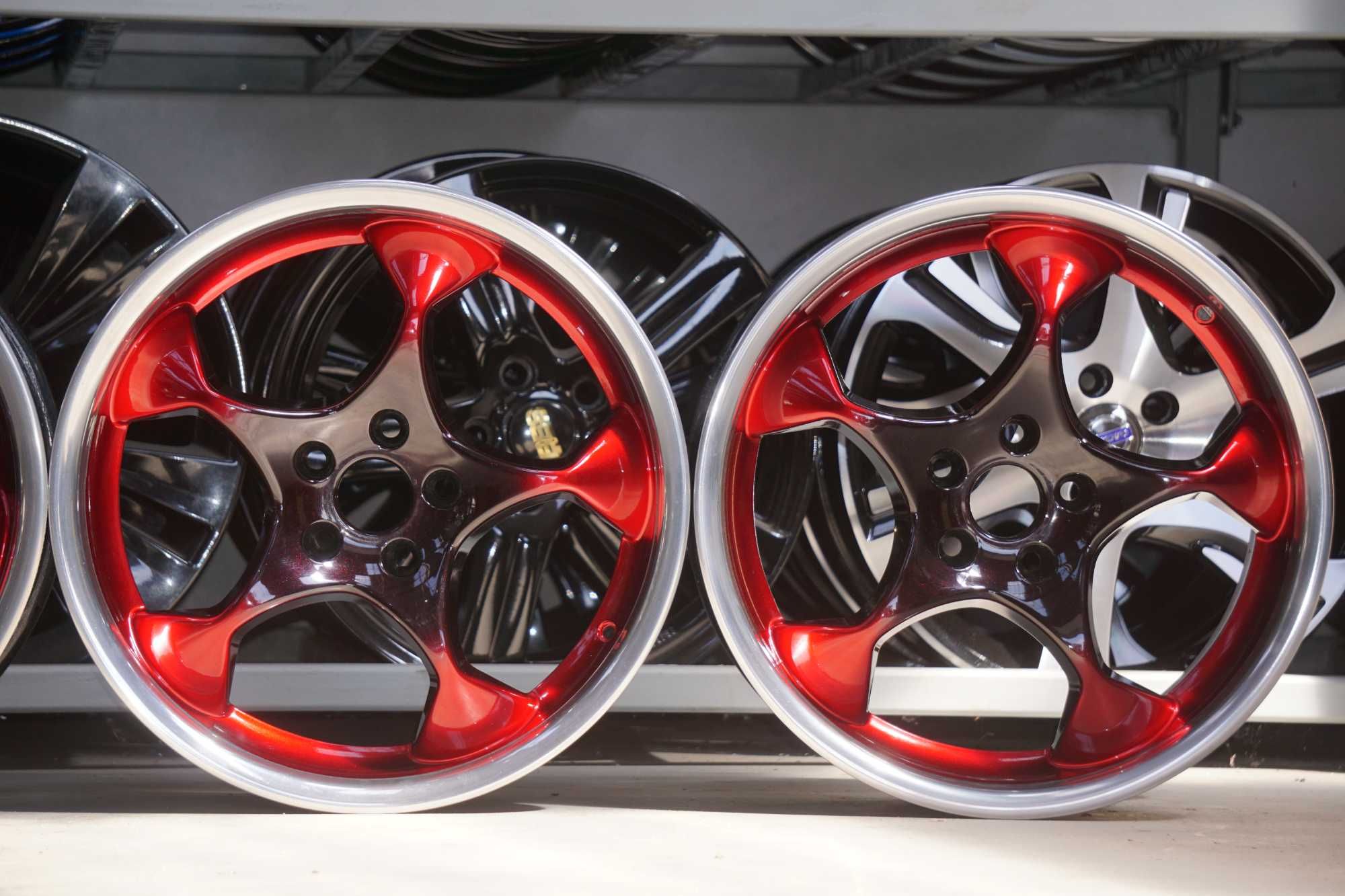 Alufelgi Schmidt Space 5x108 8,5Jx18 et35 cb60,1 red candy i rant