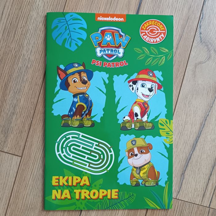 Książeczka dla dzieci Psi Patrol