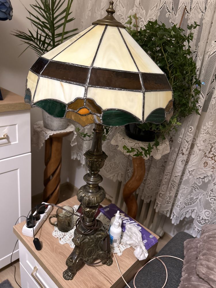 Wysoka Lampa Tiffany