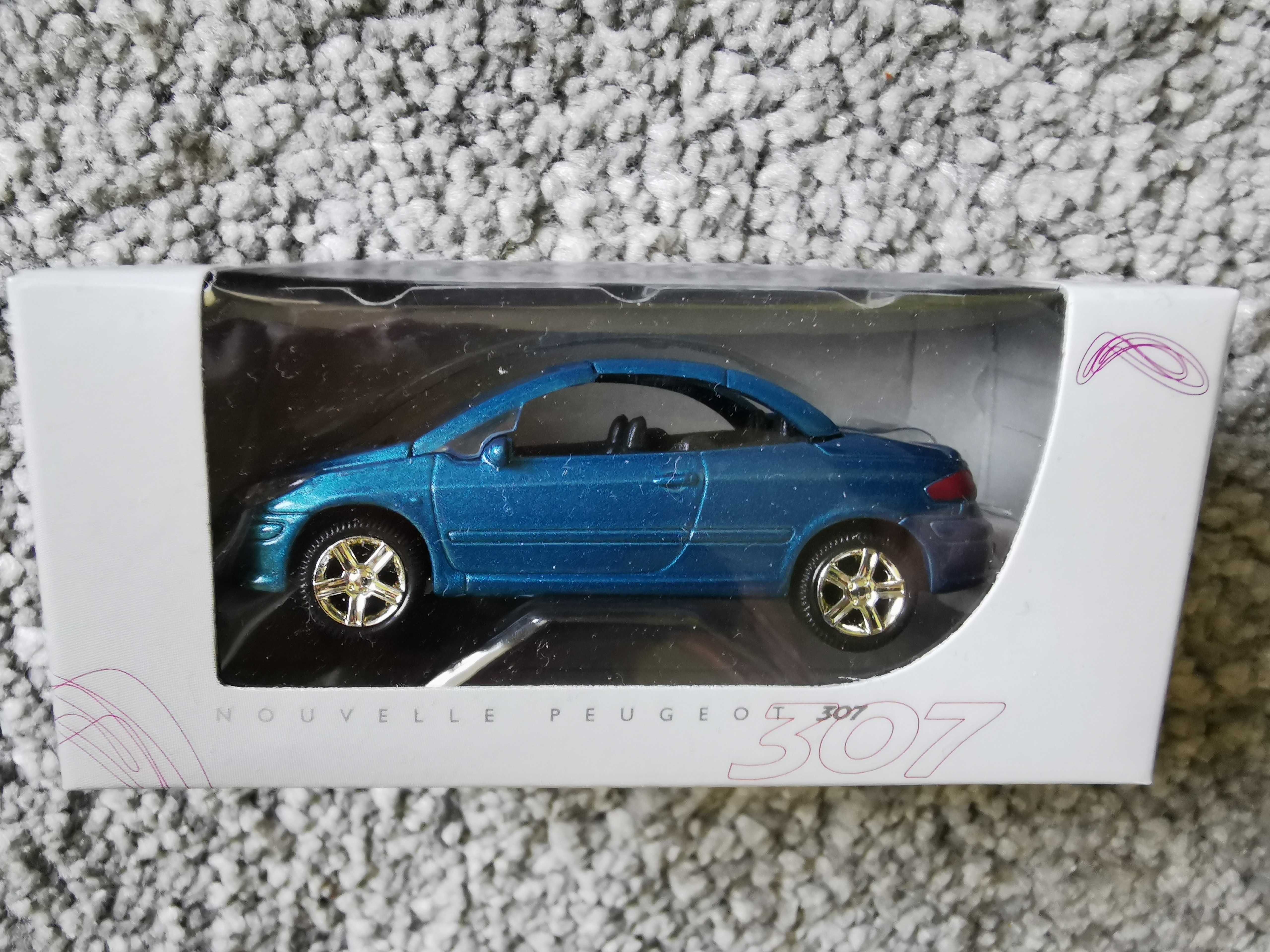 Peugeot 307cc, model 3inch, 1:64