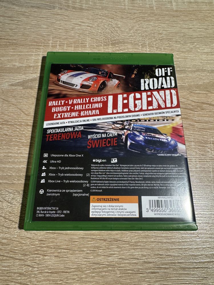 V-Rally 4 - gra Xbox One, Xbox Series X