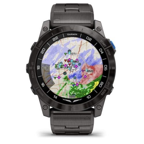 Smartwatch GARMIN D2 Mach1 Pro Para Pilotos