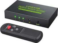 linkfor cyfrowy optyczny przełącznik audio splitter vv