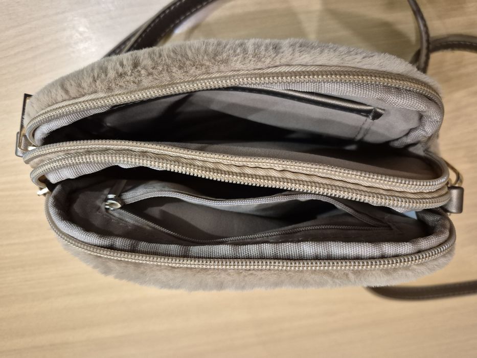 Torebka damska beżowa