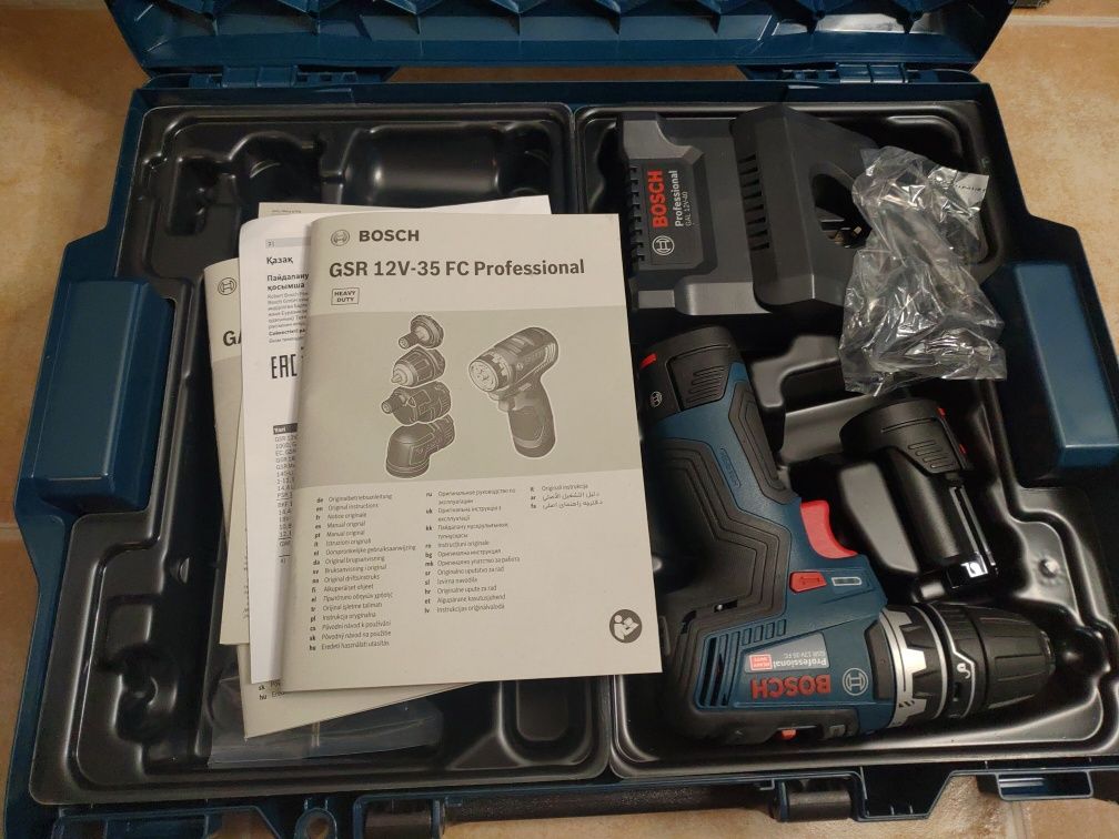 Aparafusadora Bosch Professional 12 V System GSR 12V-35 (NOVA)