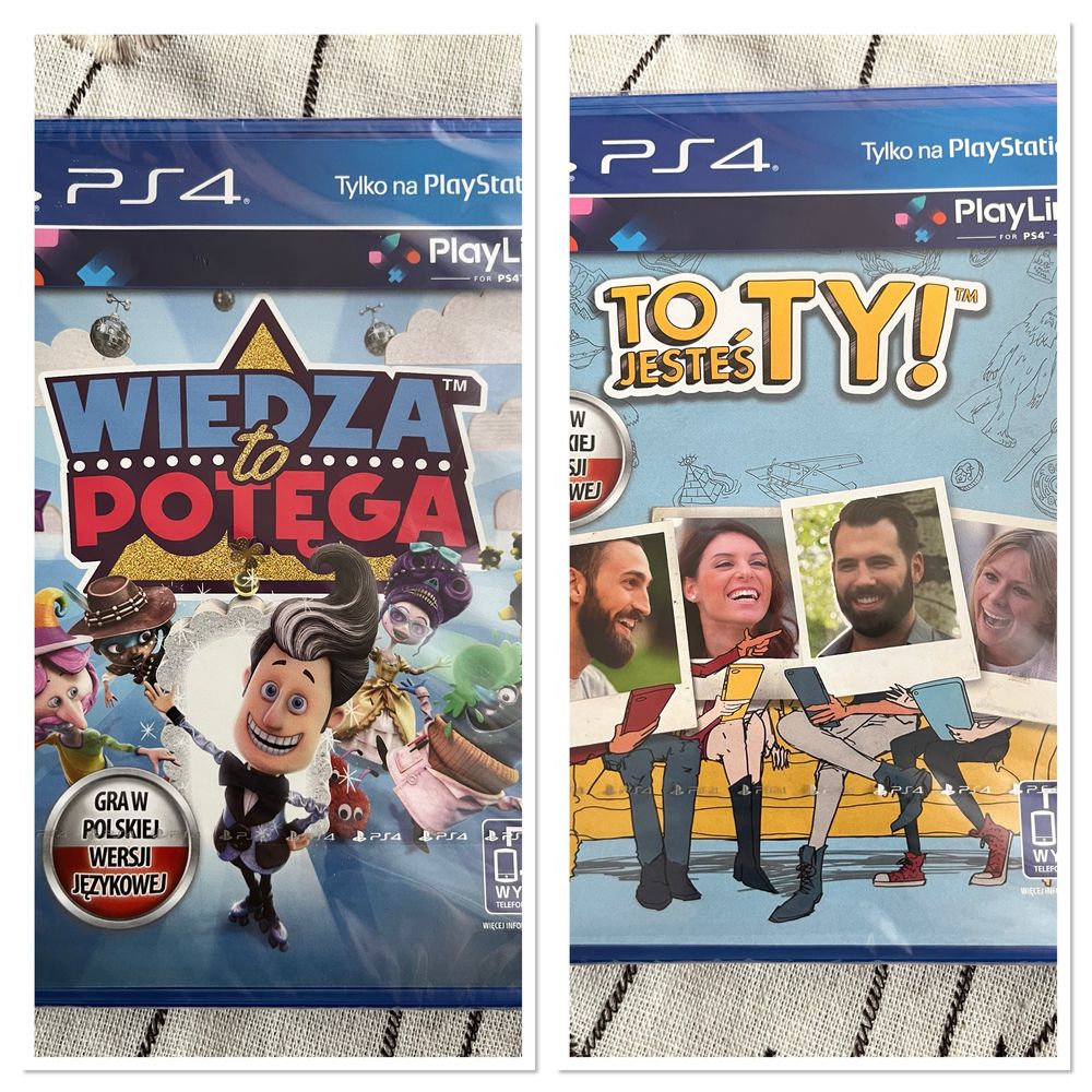 2 gry nowe wiedza to potega i to jestes ty
