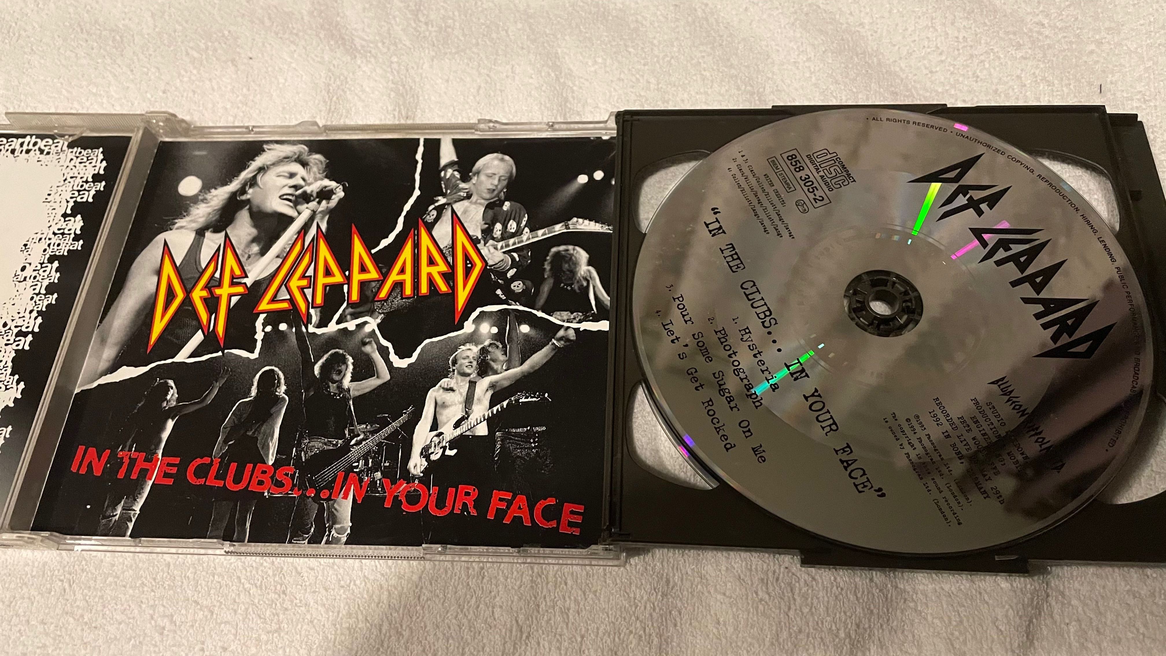 2 cd - Def Leppard ‎– Miss You In A Heartbeat