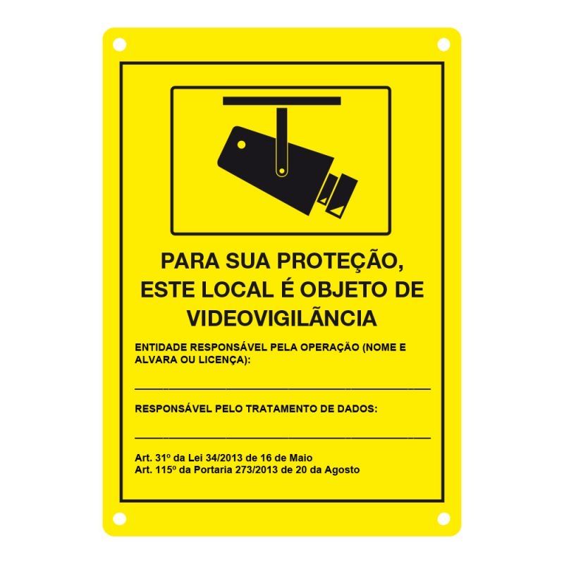 CCTV Videovigilância (com certificado PSP)