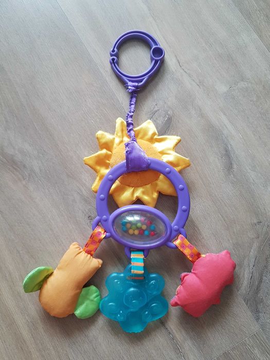 Bright Starts zawieszka przyjaciel z gryzakiem pluszowe słoneczko