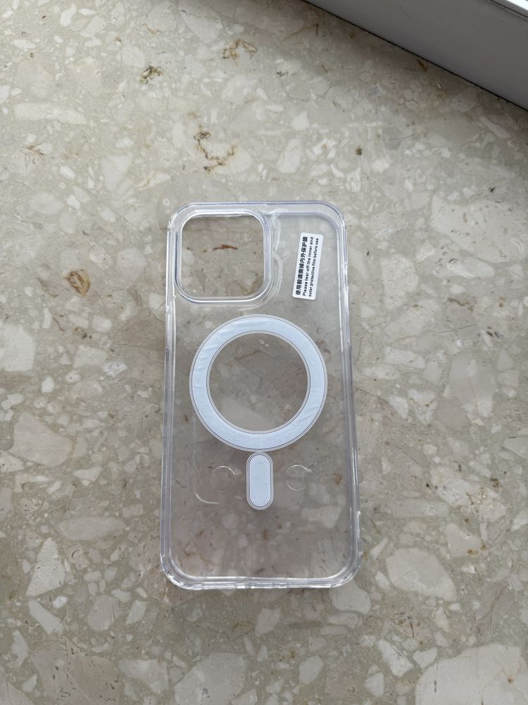 Case etui nowe iphone 15 pro max magsafe