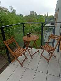 Stolik + 2 krzesła na balkon lub ogród