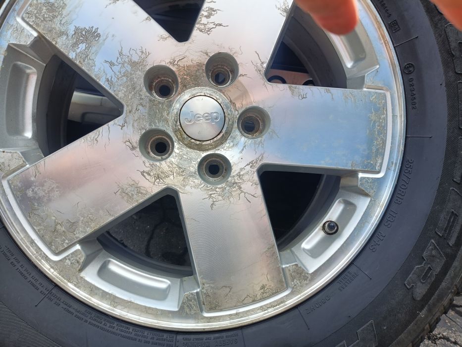 Felga 18 JEEP koło zapas 5x127 18x7.5J ET44,45