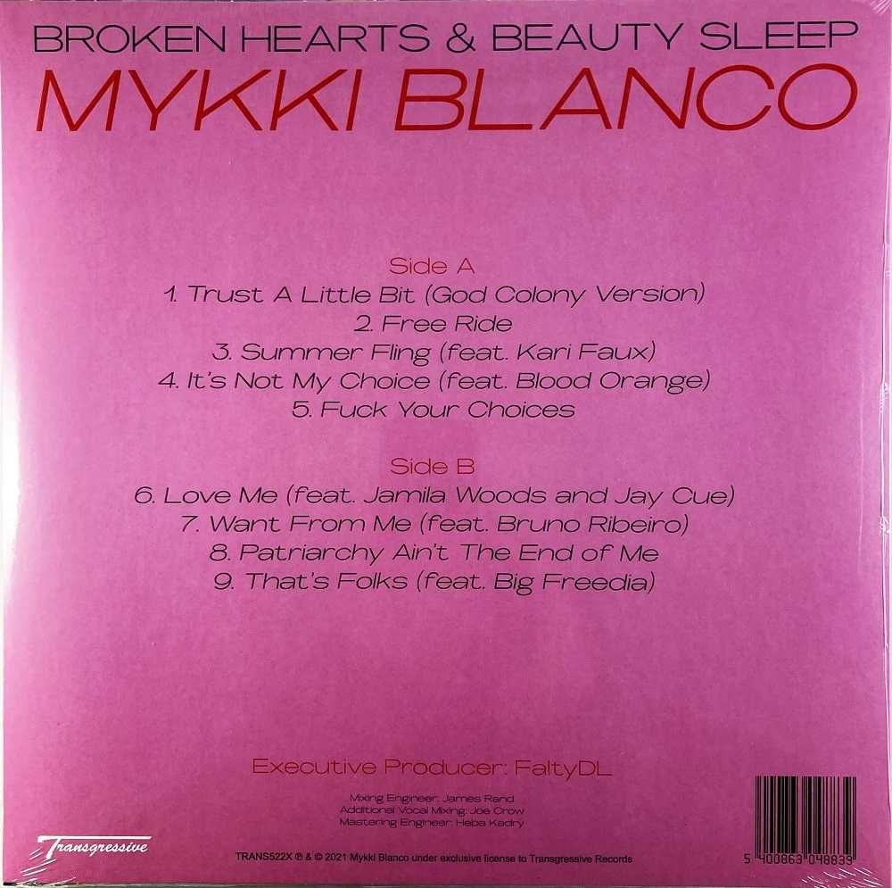 Вінілова платівка Mykki Blanco - Broken Hearts & Beauty Sleep (2021)