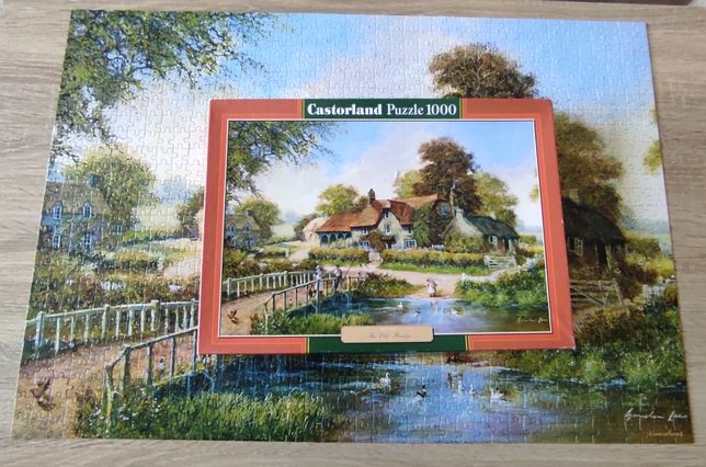 Sprzedam kompletne puzzle Castorland 1000